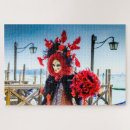 Recherche de masque vénitien puzzles Carnaval