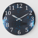 Recherche de blanc brillant horloges Bleu