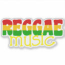 Recherche de musique reggae autocollants Musicien