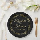 Recherche de floral wedding assiettes Élégant