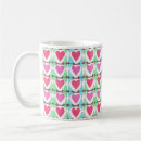 Recherche de motif des années 60 tasses Hippie