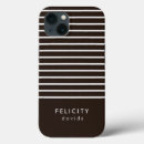 Recherche de rayures horizontales iphone coques Élégant