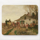 Recherche de peinture américaine tapis souris Chevaux