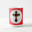Recherche de symbole religieux tasses Croix
