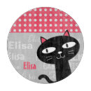 Recherche de chat noir planches à découper Dessin