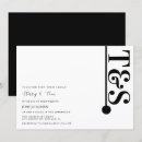 Recherche de logo de mariage invitations Minimaliste
