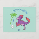 Recherche de dinosaure heureux cartes postales Dinosaures