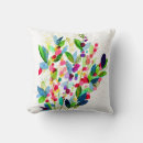 Recherche de jolie aquarelle coussins Fleurs d'aquarelle