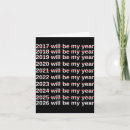 Recherche de nouvelle année drôle vœux cartes Minimaliste