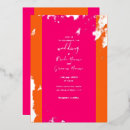 Recherche de magenta mariage invitations Orange