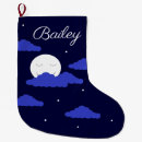 Recherche de nuit étoilée chaussette de noël Ciel