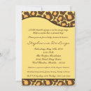 Recherche de leopard baby shower invitations Tendance