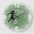 Recherche de de ballon football horloges Vert