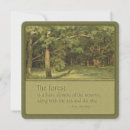 Recherche de arbres forestiers vœux cartes Vert