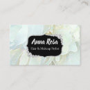 Recherche de diamant bleu cartes visite Cosmetologist