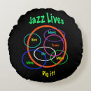 Recherche de jazz coussins Musique