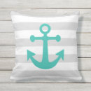 Recherche de gris turquoise coussins Preppy