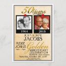 Recherche de anniversaire mariage grands parents cartes invitations Doré