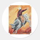 Recherche de taureaux autocollants Cavalier