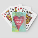 Recherche de coeurs jeux de cartes Coeur rouge