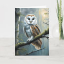 Recherche de grande anniversaire cartes Chouette