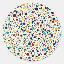 Recherche de polygone autocollants Abstrait