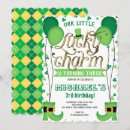 Recherche de irlandais chanceux invitations Petit shamrock
