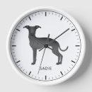 Recherche de greyhounde horloges Canine