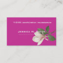Recherche de magnolias roses cartes visite Vintage