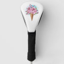 Recherche de floral housses têtes de golf Rose
