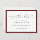 Recherche de coeur 11x16 invitations Pour eux