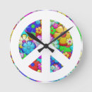 Recherche de peace horloges Hippy