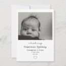 Recherche de de naissance 11x16 invitations Nouveaux parents