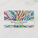 Recherche de art contemporain cartes visite Professionnel