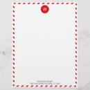 Recherche de lettre de vacances papeterie Rouge et blanc