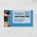 Recherche de entrepreneur général cartes visite Monogramme