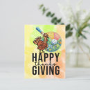Recherche de dinde thanksgiving cartes postales Action de grâce
