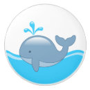 Recherche de baleine boutons et poignées de porte Illustration