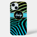 Recherche de rayures de zèbre iphone coques Girly
