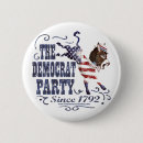 Recherche de ânes badges Démocrate