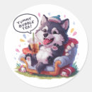 Recherche de thé kawaii autocollants Animal
