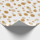 Recherche de or et blanc papier cadeau Pour elle