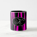 Recherche de monogramme zèbre tasses Café