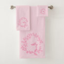 Recherche de hot pink bain serviettes Monogrammé