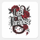 Recherche de tatouage vintage autocollants Rose