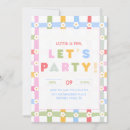 Recherche de pour une fille anniversaire invitations Coloré