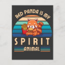 Recherche de red panda cartes postales Mignon