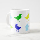 Recherche de oiseaux colorés tasses Peinture