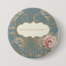 Recherche de damask badges Rose