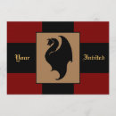 Recherche de dragon rouge invitations Enfants